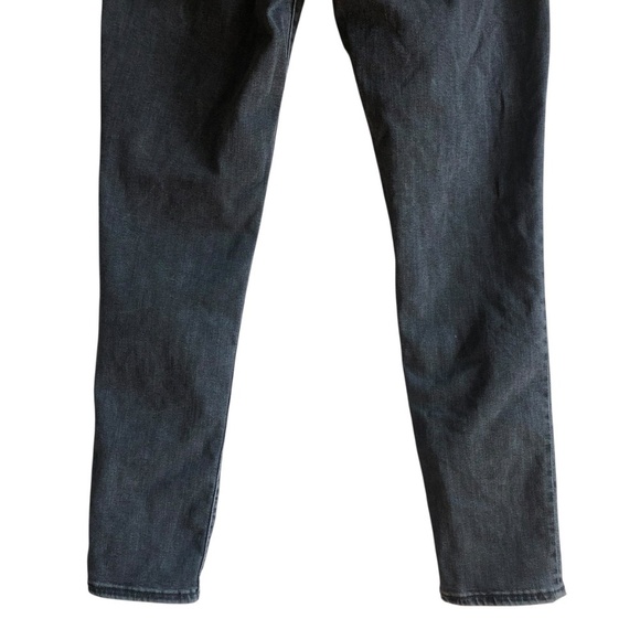 Levi’s 721 High Rise Skinny Jeans True Grit Soft Black Size 31 Premium Denim - Picture 10 of 16